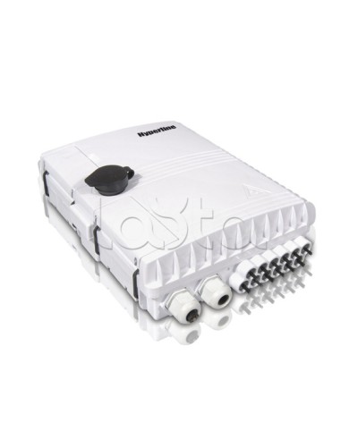 Бокс оптический настенный Hyperline FO-WBI-12A-GY в Нефтеюганске Кросс оптический Pintop.ru