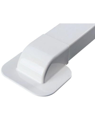 Ввод в стену под углом 90 град. для короба 90х40 мм DKC AIR90408 в Нефтеюганске Аксессуары для стоек и шкафов Pintop.ru