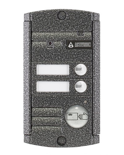 Видеопанель вызывная накладная цветная на 2 абонента с Proxy-считывателем Activision AVP-452 Proxy (PAL, антик) в Нефтеюганске Вызывные видеопанели малоабонентные Pintop.ru