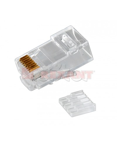 Джек штекер 8Р8С CAT 5e экран (5шт/уп) PROCONNECT 05-1023-9 в Нефтеюганске Коннекторы Pintop.ru