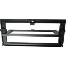 Крыша секции коридора 1200 мм для шкафов LANMASTER DCS шириной 800 мм, глухая LANMASTER LAN-DC-RFP-12x8-FX