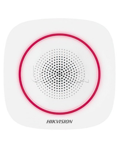 Беспроводной внутренний SIP-оповещатель Hikvision AX PRO DS-PS1-II-WE(RU) (Red Indicator) в Нефтеюганске Оповещатели Pintop.ru