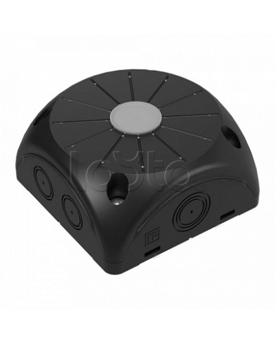 Коробка распределительная 60-0500-9005 для видеокамер двухкомпонентная безгалогенная (HF) черная 100х100х50 (20шт/кор) Промрукав в Нефтеюганске Распределительные коробки Pintop.ru