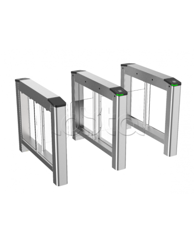 Турникет с распашными створками (Средняя часть) Hikvision DS-K3B220LX-M/Dp65 в Нефтеюганске Турникеты Pintop.ru