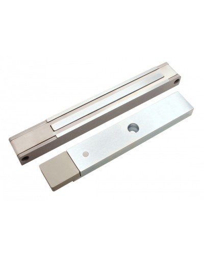 Электромагнитный замок с датчиком состояния двери ALeko ALM-200P (12В серый) в Нефтеюганске Электромагнитные замки Pintop.ru