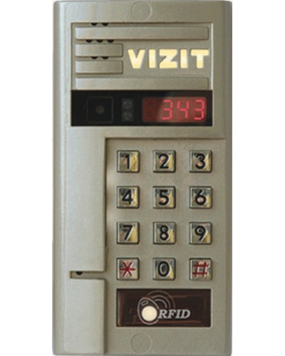 Блок вызова домофона Vizit БВД-343RCPL в Нефтеюганске Блоки вызова многоабонентные Pintop.ru