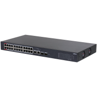 24-портовый гигабитный PoE коммутатор Dahua DH-CS4228-24GT-240-V2
