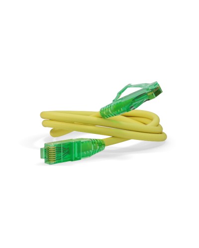 Патч-корд Hyperline PC-LPM-UTP-RJ45-RJ45-C6a-10M-LSZH-YL в Нефтеюганске Патчкорды (медные) Pintop.ru