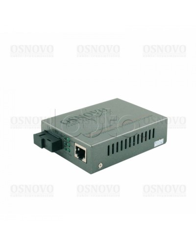 Медиаконвертер Gigabit Ethernet OSNOVO OMC-1000-11S5b в Нефтеюганске Медиаконвертеры Pintop.ru