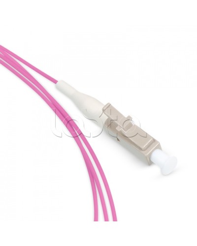 Пигтейл LC 50/125 mm (OM4) 1.5м LSZH Cabeus PT-LC-50-OM4 в Нефтеюганске Пигтейлы Pintop.ru