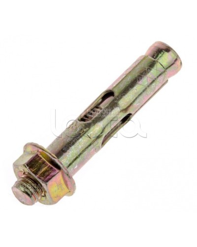 Анкерный болт с гайкой оцинкованный М6/8х65 (100 шт/уп) Промрукав (PR08.2348) в Нефтеюганске Крепеж Pintop.ru