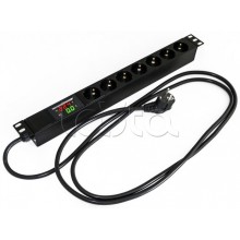 Блок розеток Hyperline SHE19-7SH-AV-2.5EU