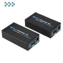 Конвертор RJ45-VGA, передатчик, без блока питания, формата Mosaic, 45x45мм, белый LANMASTER LAN-SIP-23VGA/TX-WH