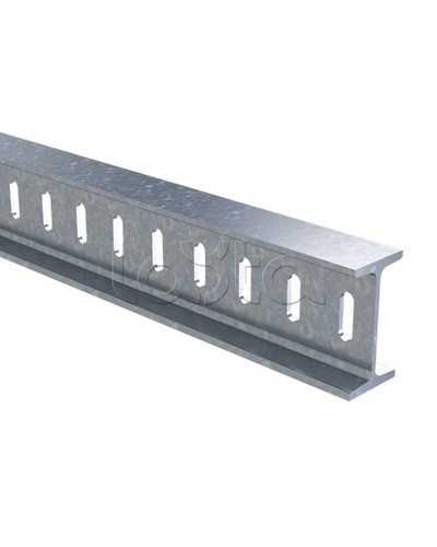 Профиль I-образный 50х100, L2000, толщ.4,5 мм, горячеоцинкованный DKC BPM5020HDZ в Нефтеюганске Аксессуары для стоек и шкафов Pintop.ru