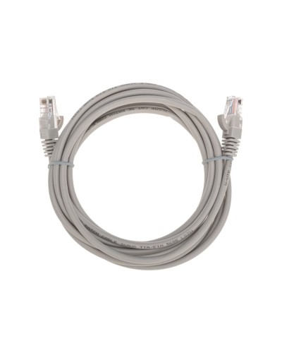 Патч-корд U/UTP, CAT 5e, RJ45-RJ45, 26AWG, LSZH, серый, 3м REXANT 02-0100-3 в Нефтеюганске Патчкорды (медные) Pintop.ru