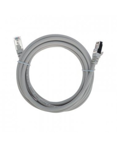 Патч-корд F/UTP, CAT 6, RJ45-RJ45, 26AWG, LSZH, серый, 3м REXANT 02-0210-3 в Нефтеюганске Патчкорды (медные) Pintop.ru