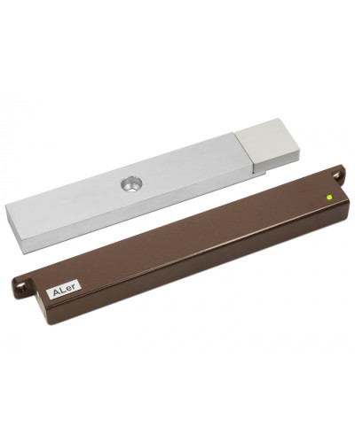 Замок электромагнитный Aler AL-200 PRemium (12 В, коричневый) в Нефтеюганске Электромагнитные замки Pintop.ru