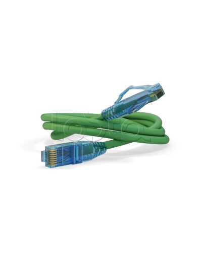 Патч-корд U/UTP Hyperline PC-LPM-UTP-RJ45-RJ45-C6-3M-LSZH-GN в Нефтеюганске Патчкорды (медные) Pintop.ru