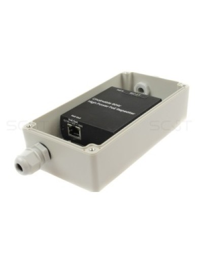 Уличный удлинитель PoE af/at/bt по витой паре до 280м (до 48.86Вт) SC&T IP04R-SO в Нефтеюганске Видеоусилители, Модуляторы, Делители Pintop.ru