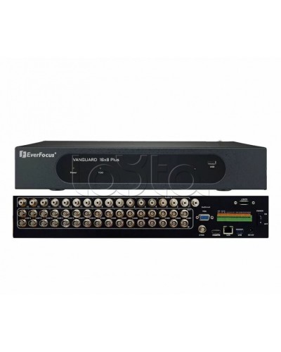 Видеорегистратор 16-канальный EverFocus VANGUARD II 16x8H Plus в Нефтеюганске Видеорегистраторы гибридные Pintop.ru