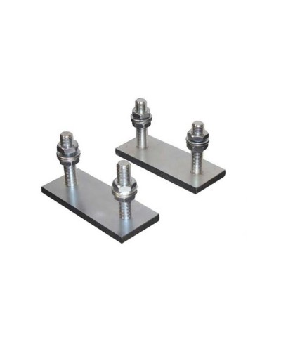 Подставка регулировочная с болтами, комплект для 1 тележки, универсальная для тележек S и M Came PLATE KIT C1 - в Нефтеюганске Комплектующие для откатных ворот Pintop.ru