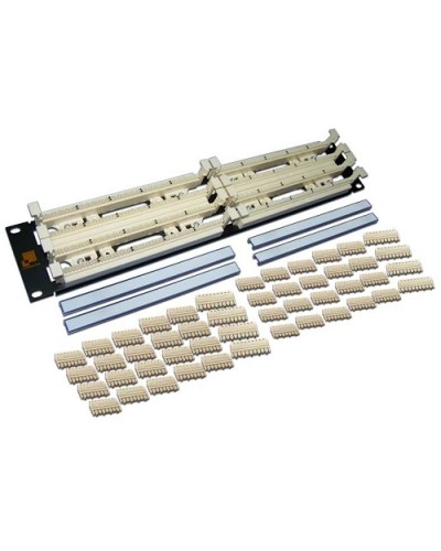 Панель кроссовая 110 типа, 200 пар, 19, 2U LANMASTER LAN-RS110-200FT в Нефтеюганске Кроссовое оборудование тип 110 Pintop.ru