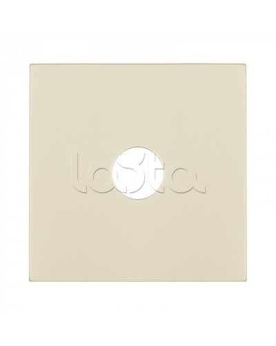 Накладка розетки TV (бежевый матовый) LK80 Экопласт (845102-1) в Нефтеюганске Розетки компьютерные и телефонные Pintop.ru