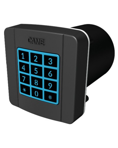 Клавиатура кодонаборная накладная, 12 кнопок, синяя подсветка Came 806SL-0150 в Нефтеюганске Запчасти для шлагбаумов и автоматики Pintop.ru