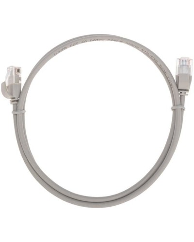 Патч-корд U/UTP, CAT 6A (10G), RJ45-RJ45, 28AWG, LSZH, серый, 1м REXANT 02-0380-1 в Нефтеюганске Патчкорды (медные) Pintop.ru