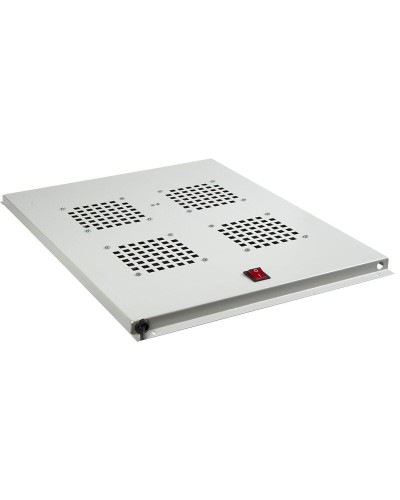 Модуль вентиляторный потолочный с 4-мя вент., без термостата, для шкафов Standart с глуб. 800 REXANT 04-2601 в Нефтеюганске Вентиляторные модули Pintop.ru