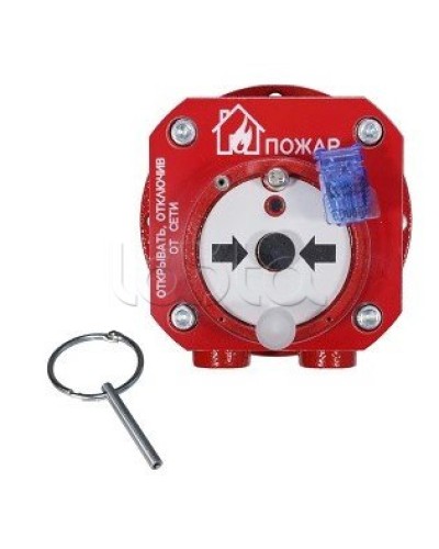 Взрывозащищенный ручной извещатель Спектрон-512-Exd-А-ИПР-В-Modbus в Нефтеюганске Пожарные извещатели (Ex) Pintop.ru