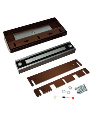 Электромагнитный замок влагозащищённый ALeko ALM-350FT (12В черный) в Нефтеюганске Электромагнитные замки Pintop.ru