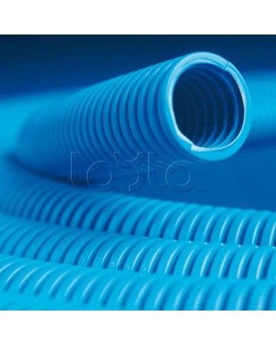 Труба гофрированная ППЛ 25 мм с зондом лёгкая DKC 11925 (50 м) в Нефтеюганске Труба гофрированная Pintop.ru