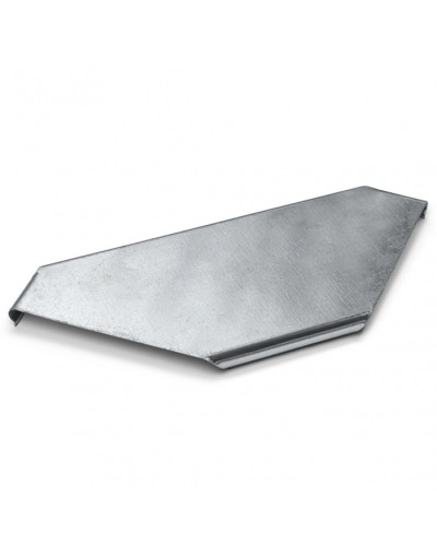 Крышка плоского угла 45° 600x15 (0,8) ПожТехКабель (550-029) в Нефтеюганске Аксессуары для лотков Pintop.ru