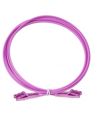 Оптический коммутационный шнур дуплексный, OM4, 2х50/125, LC-LC, 7 м Eurolan (41F-40-LC-LC-07) в Нефтеюганске Патч-корды и пигтейлы Pintop.ru