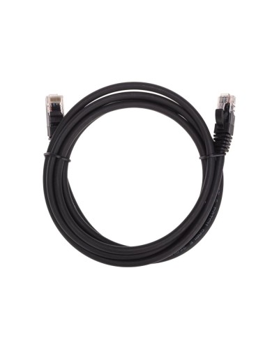 Патч-корд U/UTP, CAT 6, RJ45-RJ45, 26AWG, LSZH, черный, 2м REXANT 02-0292-2 в Нефтеюганске Патчкорды (медные) Pintop.ru