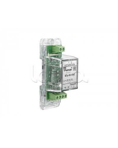 Устройство защиты от импульсных перенапряжений Forteza Блок БГр-30-VDC в Нефтеюганске Устройства защиты операционных процессоров (ОПС) Pintop.ru