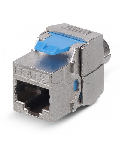 Вставка Keystone Jack RJ-45(8P8C) Cabeus KJ-RJ45-Cat.8-SH-180-Toolless в Нефтеюганске Модули Keystone Pintop.ru