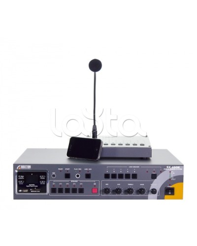 Система оповещения комбинированная 480Вт ROXTON SX-480N в Нефтеюганске Система оповещения и трансляции Roxton Pintop.ru