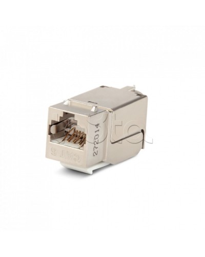 Вставка формата Keystone Jack Hyperline (KJ9-8P8C-C6-90-SH-F) в Нефтеюганске Кроссы оптические Pintop.ru