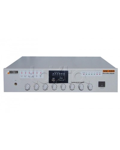 Микшер-усилитель ROXTON MZ-360 в Нефтеюганске Система оповещения и трансляции Roxton Pintop.ru