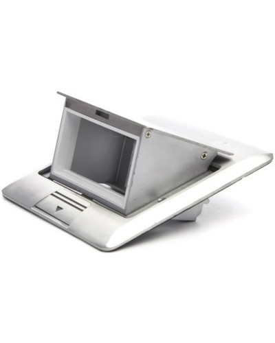 Люк в пол на 2 модуля (45х45мм), стальной Экопласт 70021 в Нефтеюганске Системы лючков и колонн Pintop.ru