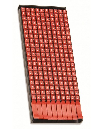 Маркер для кабеля сечением 0,5-1,5мм символ „J” DKC MKCJS1 в Нефтеюганске Крепежные изделия Pintop.ru