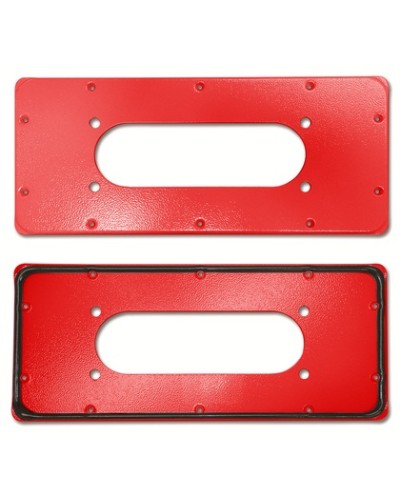 Фланец красный для ST с перф. Тип 5 DKC R5FPST03-RAL3000 в Нефтеюганске Аксессуары для стоек и шкафов Pintop.ru