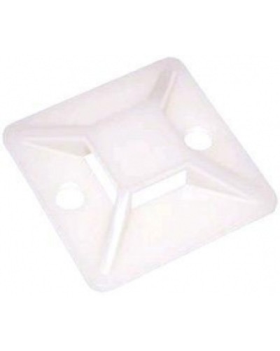 Площадка самоклеящаяся под стяжку, 25х25 мм, белая (100шт.уп) TWT-CV-ATM25 в Нефтеюганске Коммутационные изделия Pintop.ru