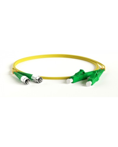 Патч-корд волоконно-оптический Hyperline FC-D2-9-FC/AR-FC/AR-H-1M-LSZH-YL в Нефтеюганске Патч-корды оптические Pintop.ru