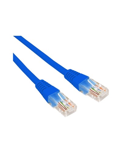 Патч-корд U/UTP, CAT 6, RJ45-RJ45, 26AWG, LSZH, синий, 0,3м REXANT 02-0294-03 в Нефтеюганске Патчкорды (медные) Pintop.ru