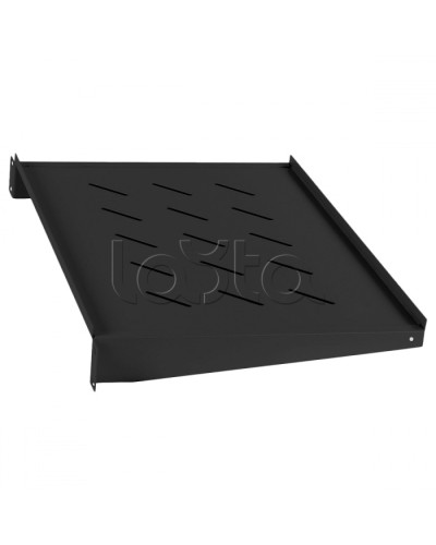 Полка 19 перфорированная консольная 2U глубина 315мм (цвет черный) Cabeus SH-J017-2U-315-BK в Нефтеюганске Полки для шкафов и стоек Pintop.ru