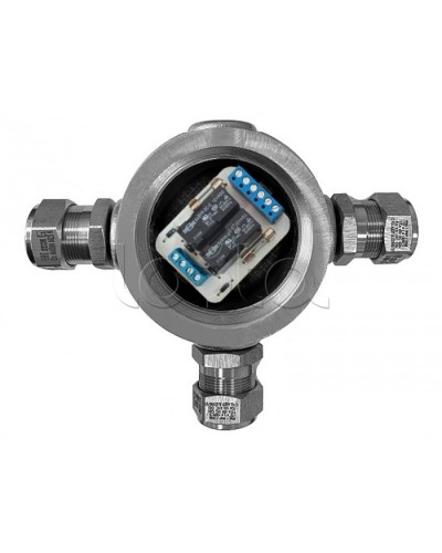 Магнито-Контакт УК-ВК-Ех-12 АЯКС Т, с тремя кабельными вводами Ех МКВМ 20 в Нефтеюганске Комутационные взрывозащищенные коробки Pintop.ru