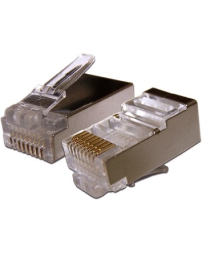 Коннектор RJ45 STP 8P8C, cat.6A TWT TWT-PL45/S-8P8C-6A в Нефтеюганске Коннекторы и разъемы Pintop.ru